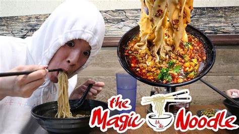 The magic noodle meni